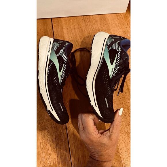 Brooks Ghost 14 Blue Running shoes sneakers womens size 8.5 - Picture 3 of 12